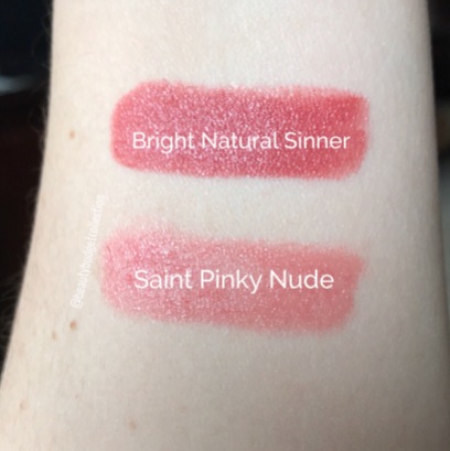 Lipstick Queen Bright Natural Sinner (top) & Saint Pinky Nude (bottom)